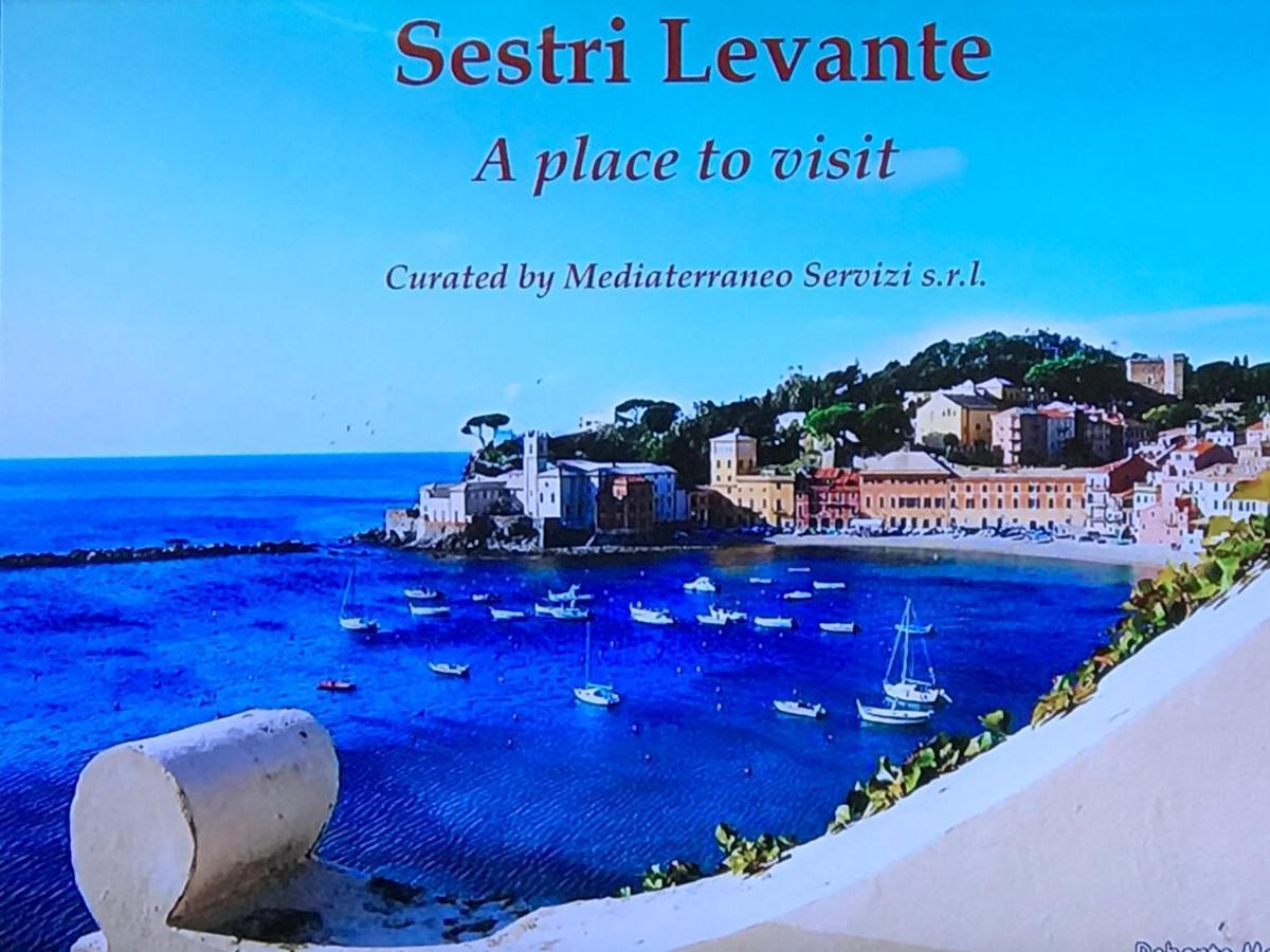 Mansarda Paradiso Golfo Di Portofino Сестри-Леванте Экстерьер фото
